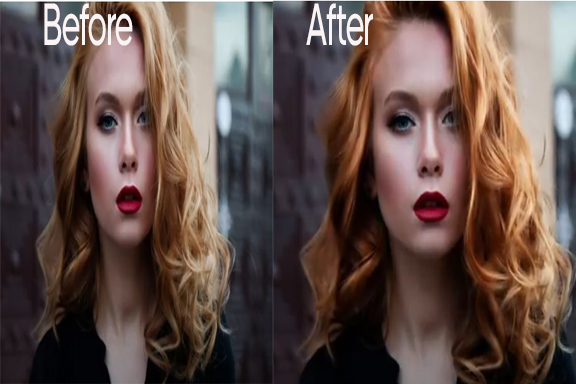 Add shining to an image Before